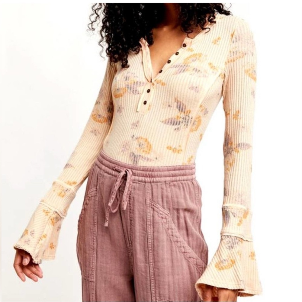 FREE PEOPLE Button-Up Longsleeve